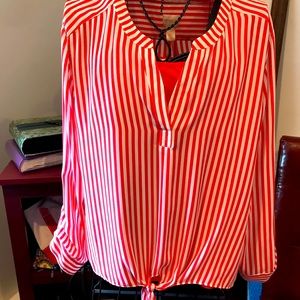 Chico’s crepe top and camisole
